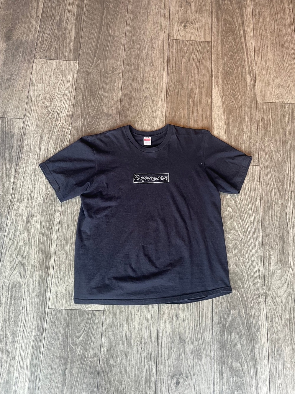 Supreme x Kaws Black Box Logo